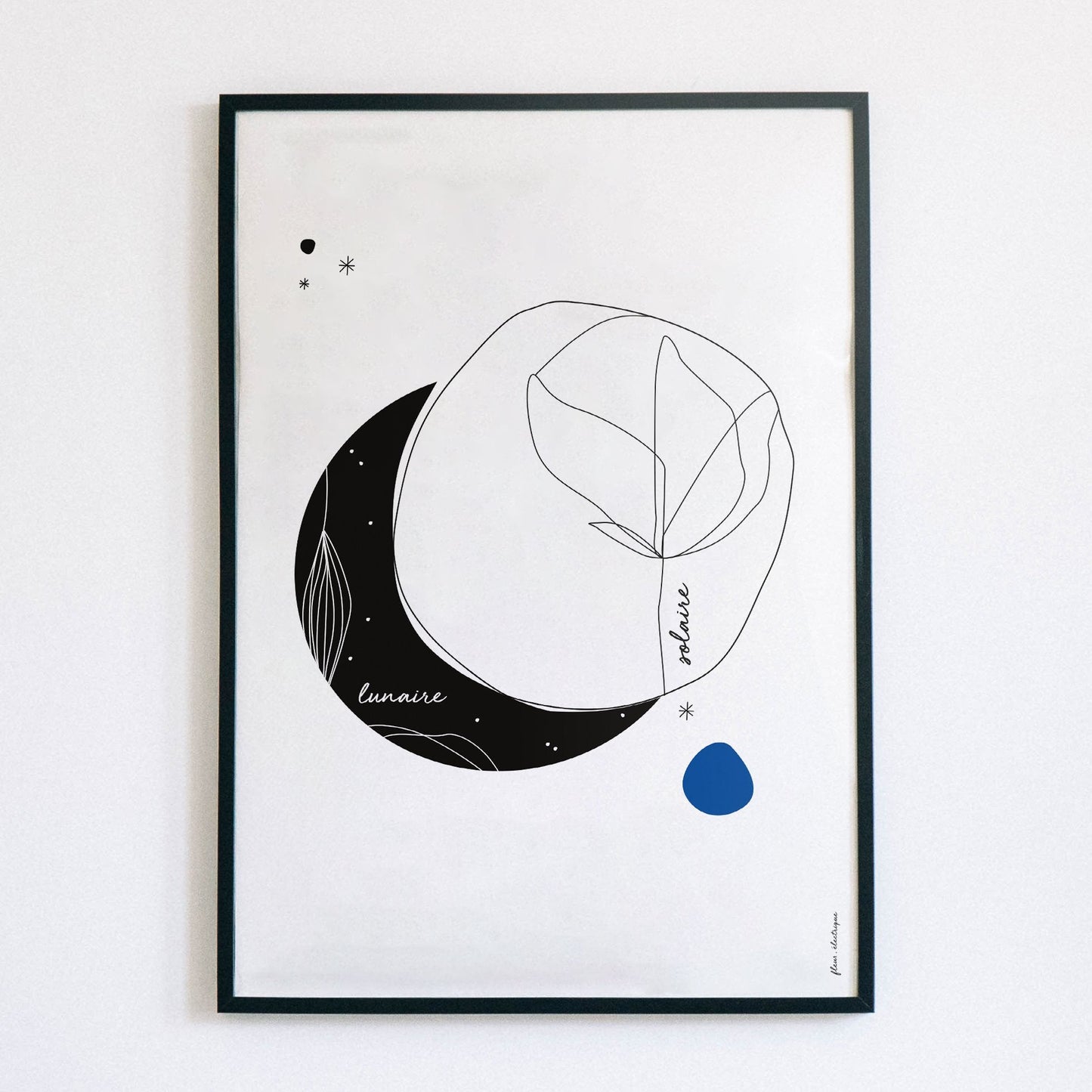 Illustration "Lunaire Solaire'' - Alma Plantes