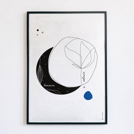 Illustration "Lunaire Solaire'' - Alma Plantes