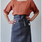 Demi Tablier En Lin - Anthracite