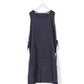 Tablier Jardinier En Lin - Gris Foncé