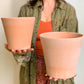 Pot Vaso En Terre Cuite - Vieux Rose Default