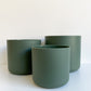Cache Pot Cylindre - Vert