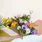 Bouquet mixte de fleurs locales