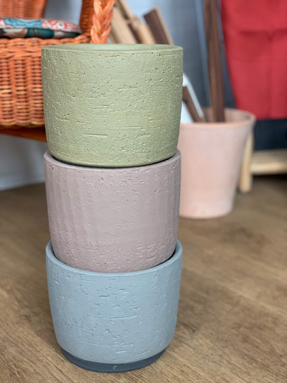 Cache-Pot Néria - Bleu Gris