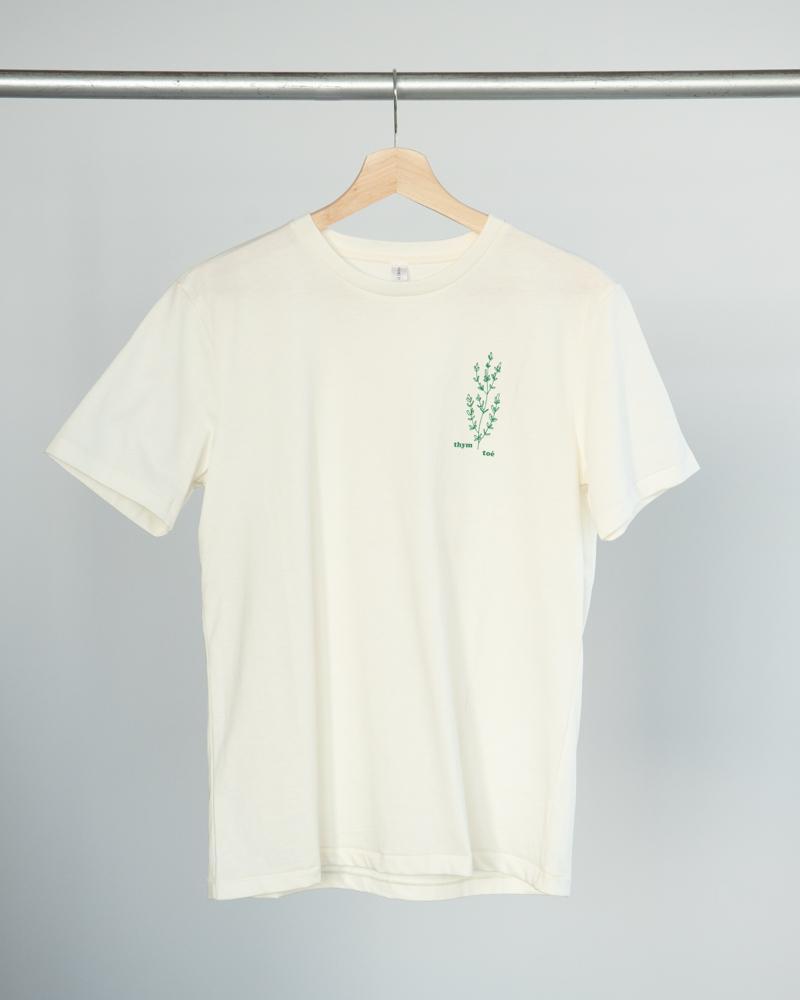 T-Shirt Thym Toé - Blanc Crème